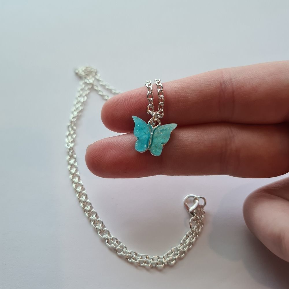 Cute Butterfly Necklace for Women Sweet Gift